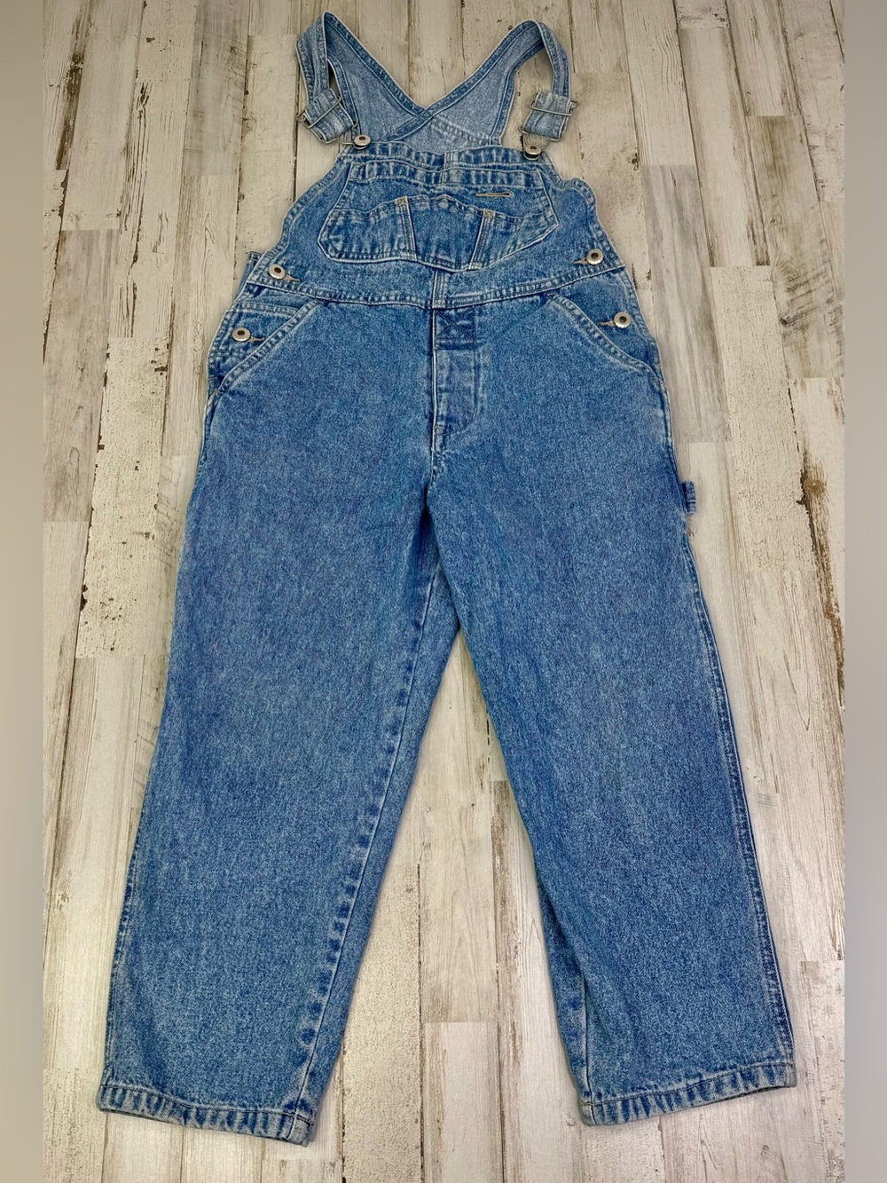Vintage Y2K Old Navy Women’s Size S Blue Jeans Denim Overall Pants 90's